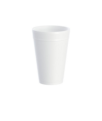 Vaso Térmico Blanco 1 litro (paquete 25pzs)